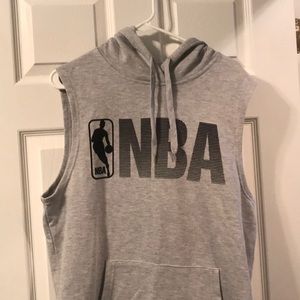 NBA Sleeveless Hoodie NWOT